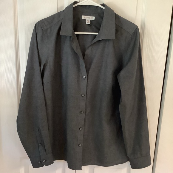 Tops - Red House Gray Checkered Shirt
